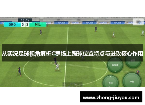 从实况足球视角解析C罗场上踢球位置特点与进攻核心作用