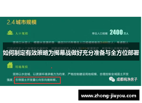 如何制定有效策略为揭幕战做好充分准备与全方位部署